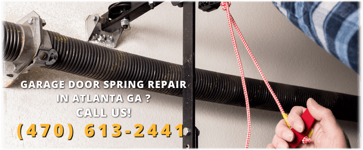 Broken Garage Door Spring Repair Atlanta GA